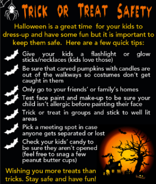 trick or treat safety 