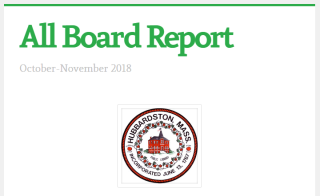 Board Report Cover