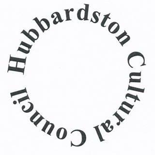 words "Hubbardston Cultural Council" in a circle design 