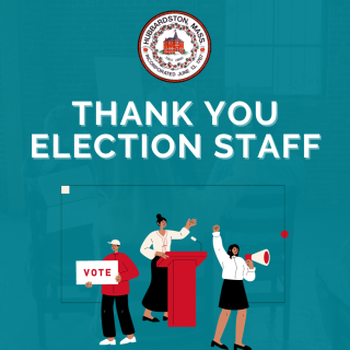 Thank you election staff