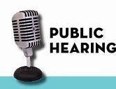 Public Hearing Image with Microphone