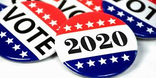 Vote 2020 pins